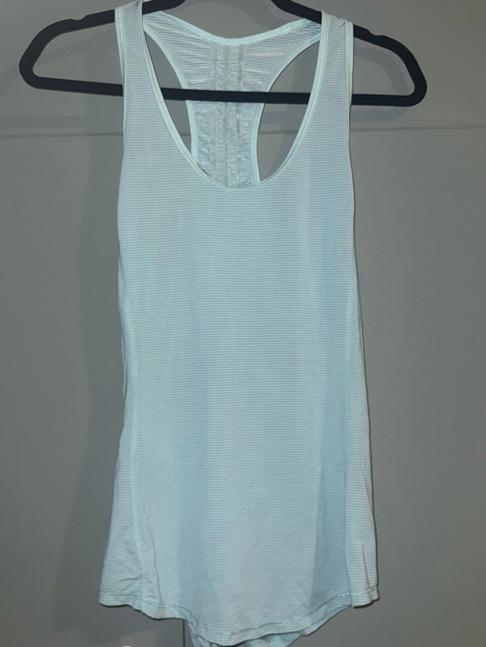 Lululemon Runner Up Tank Heathered Aquamarine